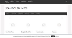 Desktop Screenshot of jeanbolen.info