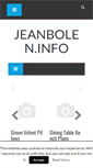 Mobile Screenshot of jeanbolen.info